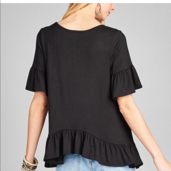 🖤🆕SUPERSOFT🖤 CELIA BLACK SO SWING TOP🖤NWT🖤 - Picture 2 of 8